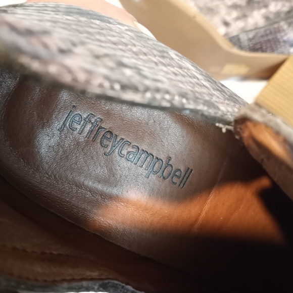 JEFFREY CAMPBELL Western Snakeskin Print Boots - Picture 5 of 9